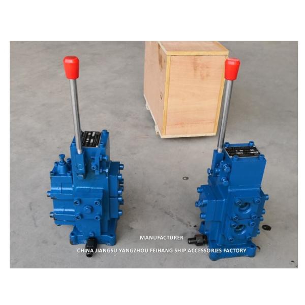 MANUAL PROPORTIONAL FLOW CONTROL VALVES FOR SHIPS CSBF-H-G20 HYDRAULIC CONTROL VALVE BLOCK
