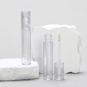 Wholesale Tubes Lip Gloss Container Lipstick Cosmetic Packaging Plastic Lipgloss