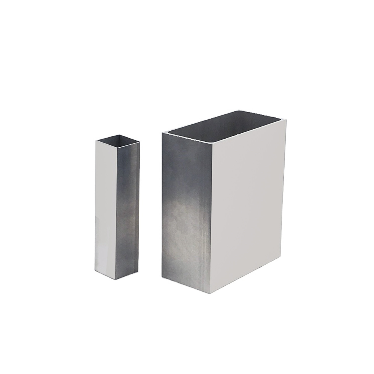 25.4 Mm Aluminium Square Tube Anodized Extrusion 7075 6061 Mill Finished 40x40 V