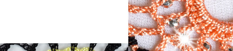 Black Evening Triangle Shawls Wraps with Tassel in Granny Square Pattern