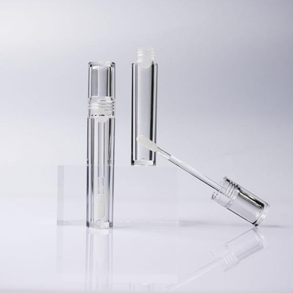 Quality Clear empty lipgloss wands tubes Private label liquid lipstick lipgloss bottles container for sale