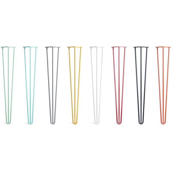 Sturdy Hairpin Coffee Table Legs with Screws and Hairpin Leg Protector Morden Style