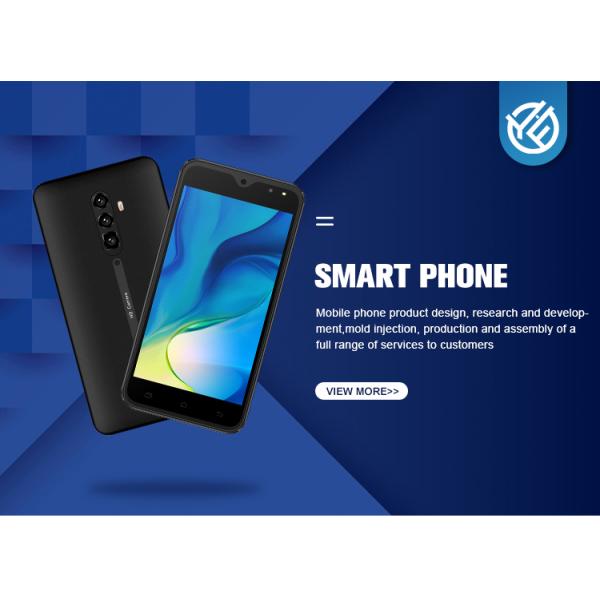 Fast Charging Dual Sim Card Unlocked Android Smartphone 480*854 MTK6580 3G