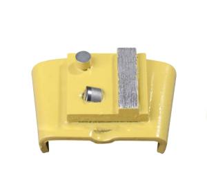 China Diamond PCD Scrapers Diamond Grinding Wing Trapezoids Used For HTC Grinding System wholesale
