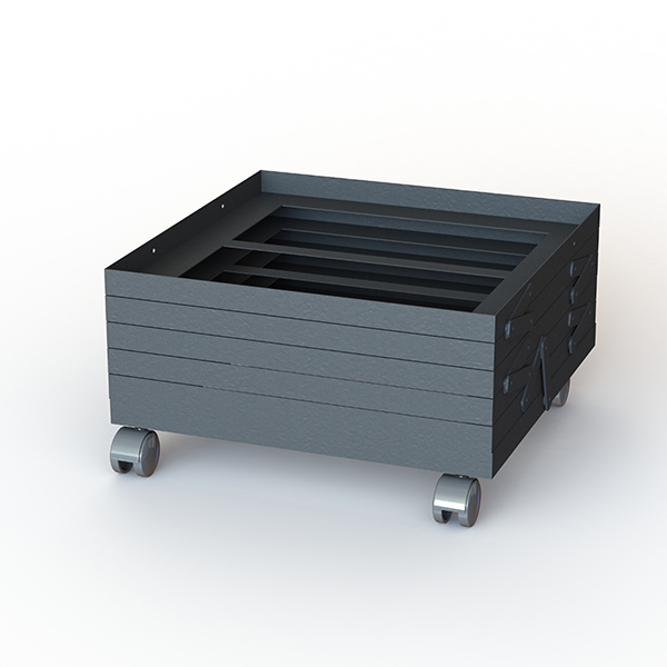 Convenience Store 5 tier Collapsible Food Display Stands