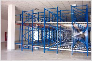 China Smart Sliddling Gravity Flow Racks Gravity Feed Pallet Racking wholesale