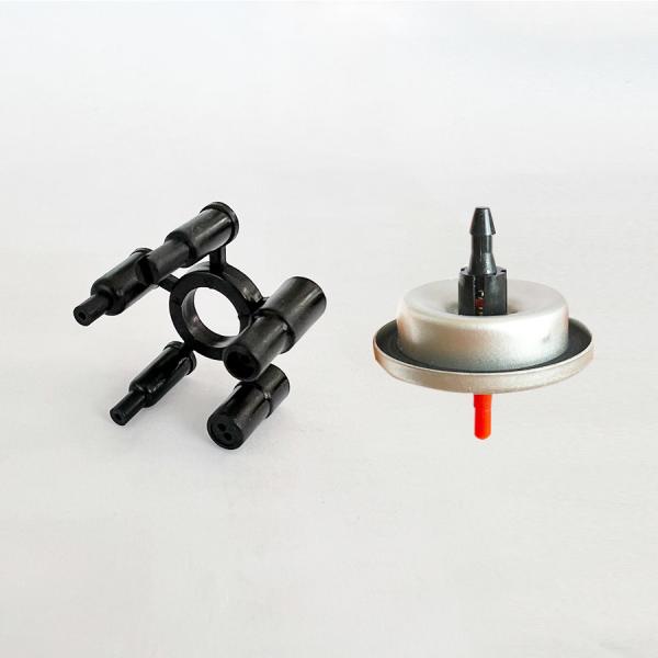 Quality One Inch Tinplate Gas Lighter Refill Valve With Adaptor for sale