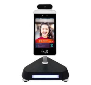 China SIBO Body Temperature Test And Facial Recognition 8 Inch Android Terminal For Pass Management wholesale