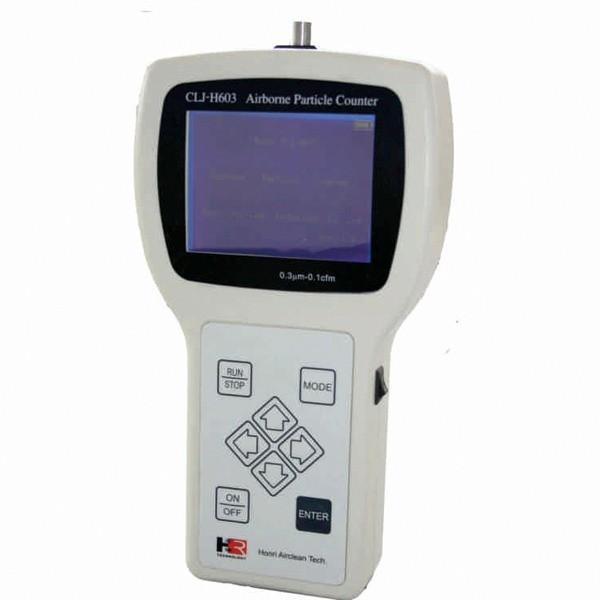 Quality Rechargeable Li Ion Battery Ft3 M3 Handheld Particle Counter for sale