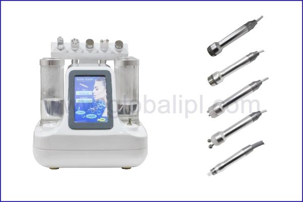 Quality 5 In 1 Water Oxygen Jet Peel Machine , RF Handle Skin Peeling Machine for sale