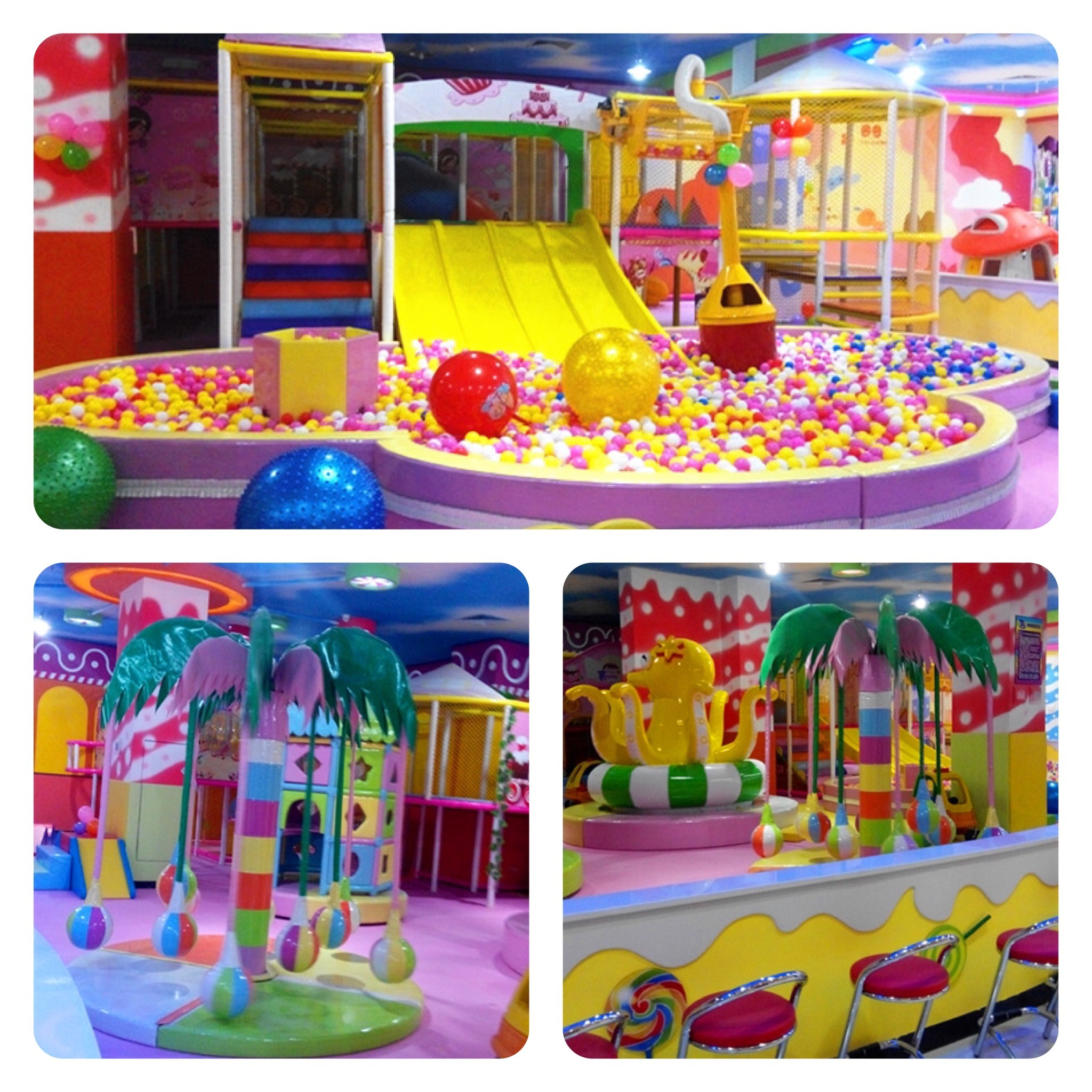 2017 New Design Kids Indoor Playground Kindergarten Funny Indoor Playground