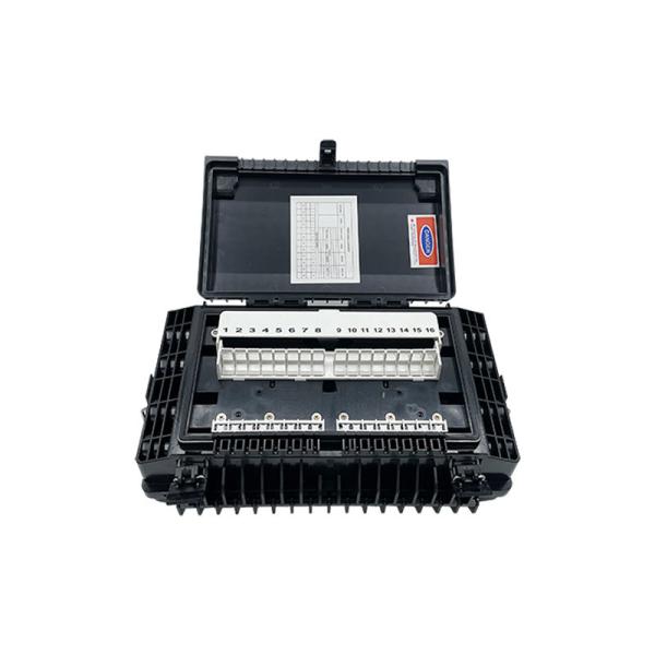 PC ABS PPR Black and Waterproof Fiber Optic Splice Closure KEXINT FTTH KXT-C-11
