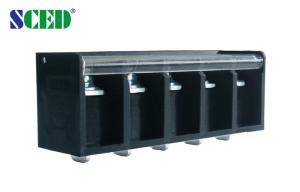 China Pitch 20.00mm 600V 75A 2-14P Barrier Terminal Blocks Power Terminal Blocks wholesale