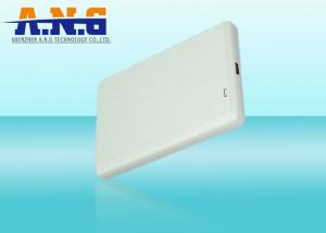80G White Portable Passive Rfid Reader Bluetooth For Warehouse Management