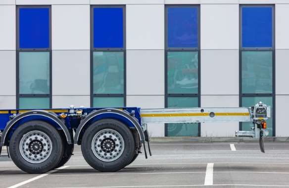 Knocked Down SKD CKD 40FT Container Chassis for Intermodal Container Chassis