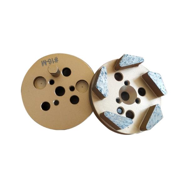 Quality 5 Segment Diamond Concrete Grinding Block For Coating Removal And Concrete Preparation for sale