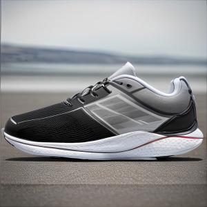 China Arched Support Eco Friendly Running Shoes Round Head Biodegradable wholesale