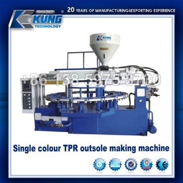 Multicolor PVC Shoe Molding Machine Injection Molding Practical 11KW