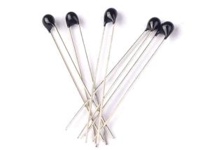 China MF52 Black Epoxy Resin Encapsulation Thermal Resistor NTC Thermistor 3KOhm 3950 For Miniature Temperature Sensor on sale