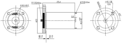18 Channel Through Bore Slip Ring High Current Rotary Electrical Connector