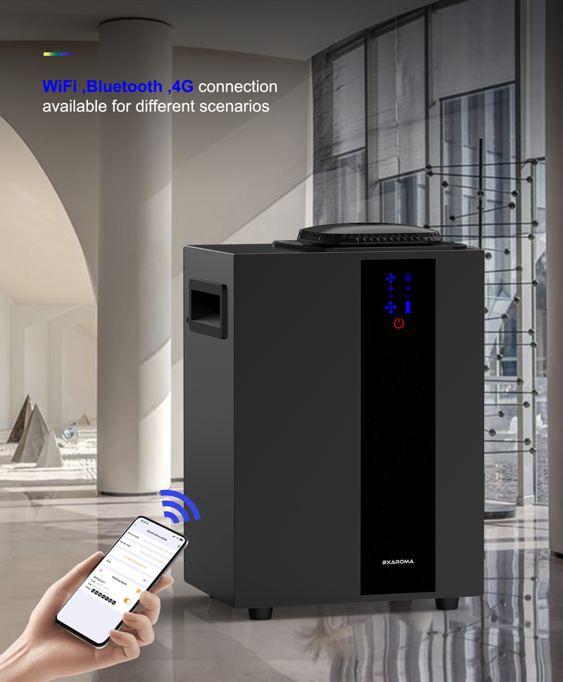 Bluetooth Luxury Scent Diffuser Humification Scent Sensor Aroma Diffuser