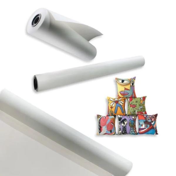 Quality 90gsm 100gsm Sublimation Transfer Paper Roll T Shirt Heat Transfer Printing for sale