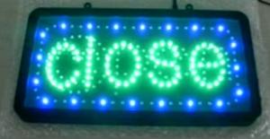 Led sign - OPEN/CLOSED