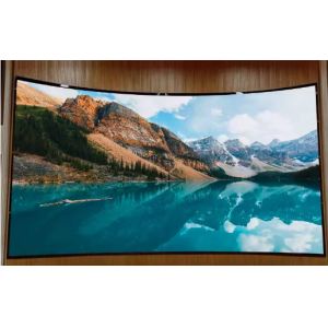 Customized Size Soft Film Group Advertising Flexible LED Full Color Screen 4mm