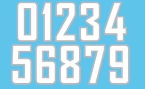 Iron On 10 Inch Letters And Numbers Football Jersey Letters And Numbers