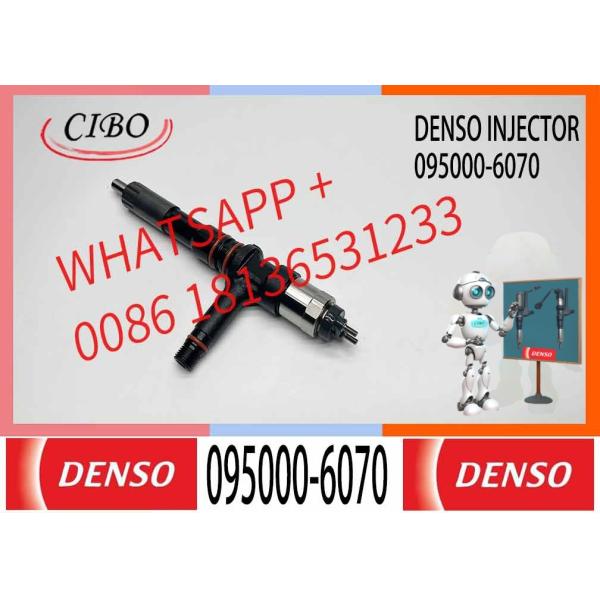 Fuel injector 095000-6070 6251-11-3100 For KOMATSU PC350-7 PC400-7