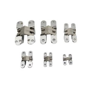 China Furniture Hardware Zinc Alloy Invisible Hinge Hidden Conceal Hinge wholesale