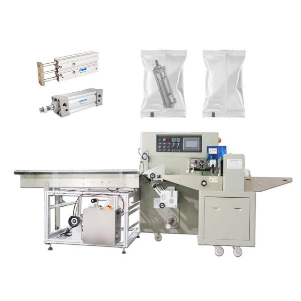 Pneumatic PE Film Wrapping Machine Horizontal Flow Wrap Packing Machine