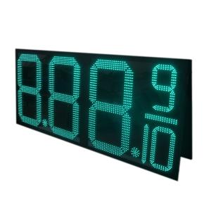 China Fuel Station Pylon Sign LED Gas Light Display with Communication and 8&quot; 32&quot; Digit Heigh wholesale