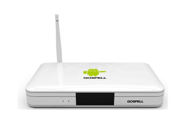 Quality Inbuilt Bluetooth 4.0 OTT Set Top Box Android DVB-T2HD GK7661A Support USB Mouse for sale