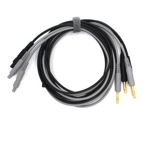 Gold Plated 4mm Banana Plug Connector 7A Custom Medical Connectors