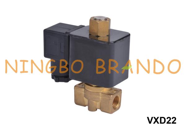 Quality 1/8'' 1/4'' 2 Way Normally Open Solenoid Valve For Screw Air Compressor for sale