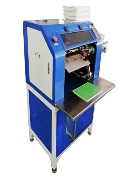 Quality Notebook Catalogue Automatic Plastic Coil Spiral Binding Machine Max Paper Length 320mm for sale