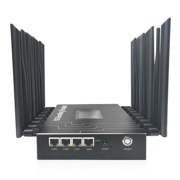 Quality Multi scene X5 5G Enterprise Router WiFi 6 VPN With 4 SIM Card Slot for sale
