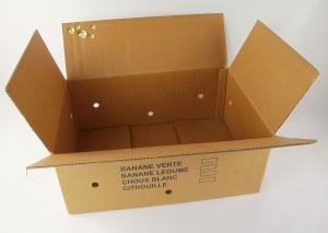 Waterproof Corrugated Carton Boxes for veg and fruit