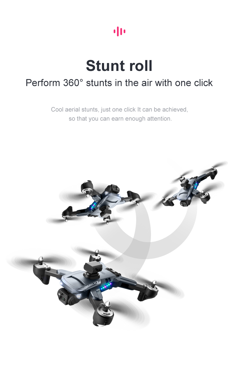 ESC HD Camera K7 Drone Optical Flow Positioning and Electrically Adjustable Remote Control for definition Aerial Photography