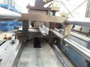 China 4Kw Metal Cold Roll Forming Machine / Rolling Shutter Making Machine With Cycloidal Reducer on sale