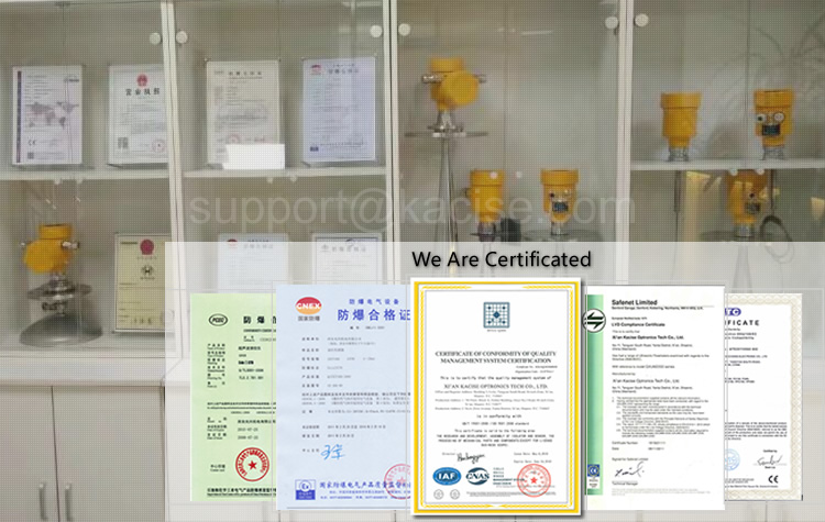 RS485 Modbus Radar Level Meter 26GHz High Frequency KLD-2606 with protection IP67