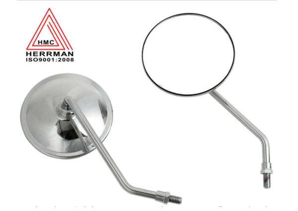 Quality PP Material Motorcycle  Spare Parts Motorcycle Convex Mirror For Suzuki GN125H for sale