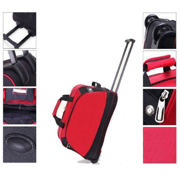 Professional Made Nylon Travel Trolley Bags Fashion Appearance Design