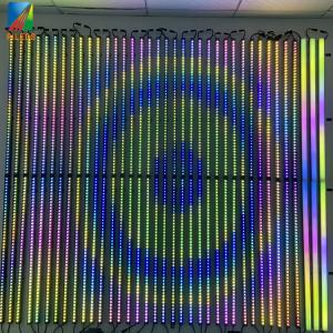China IP67 12W Pixel Light Bar , RGB LED Linear Light For Building Advertising wholesale