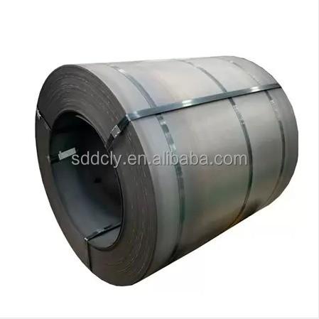 Quality Hot-Rolled Carbon Steel Coil 1000-2500mm Mild Steel Sheet Coils For Plate Normal Oiled Hardness Mid Hard for sale
