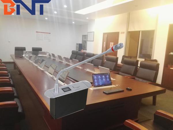 Quality Embedded Conference Table Gooseneck Microphone With LCD Display for sale