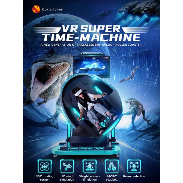 4KW Deepoon E3 9D VR Simulator For Theme Park Museum