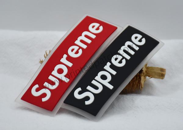 Quality Micro Injected Sew Embossed 3D PVC Patch Custom Rubber Patches For Clothing for sale