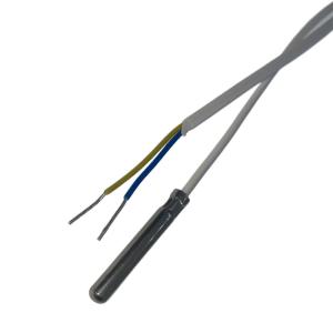 China 4x27mm Stainless Steel Housed CLASS B Heraeus PT100 PT1000 Temperature Sensor For Medical Equipments on sale